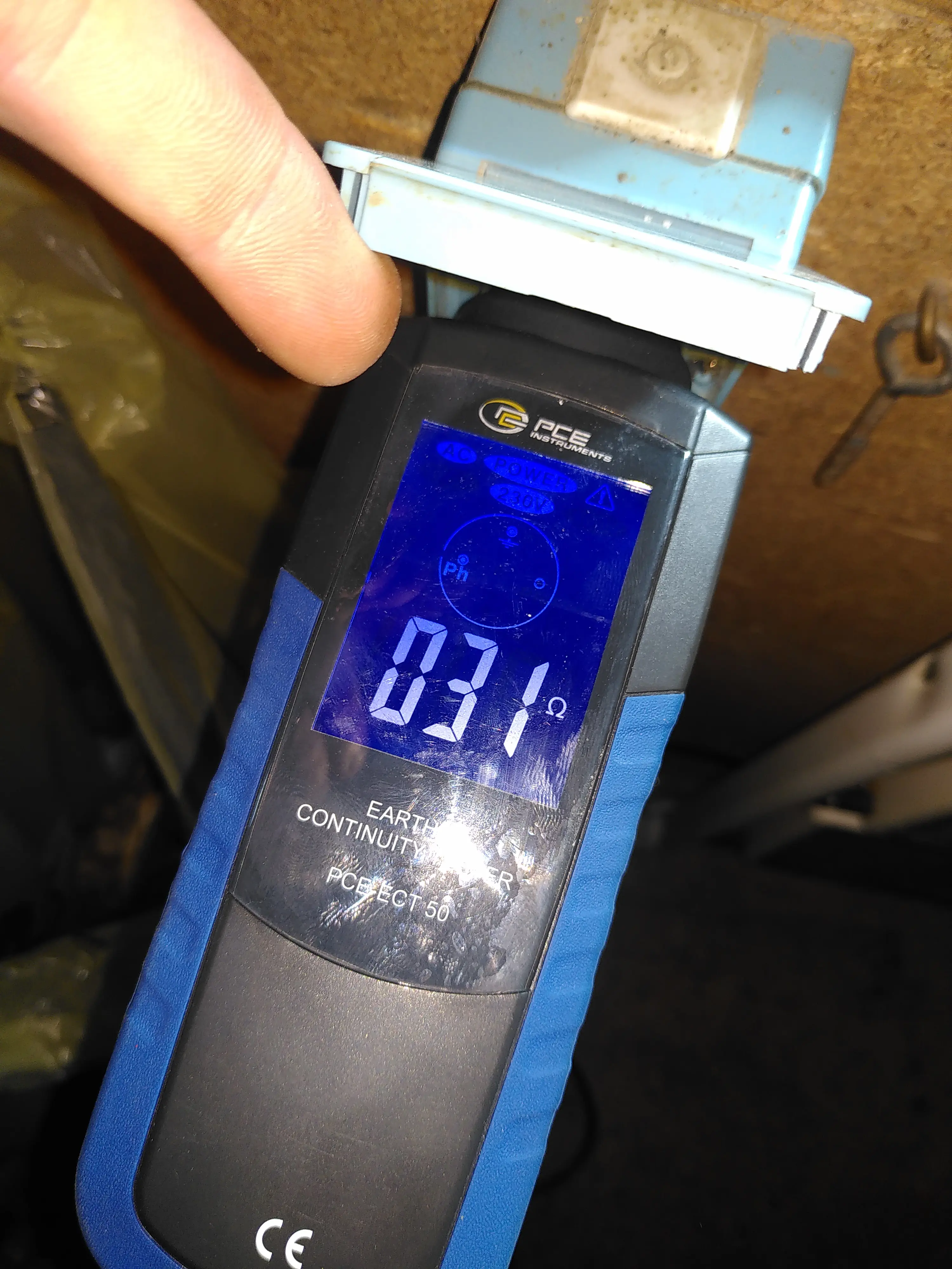 Mesure de la prise de terre